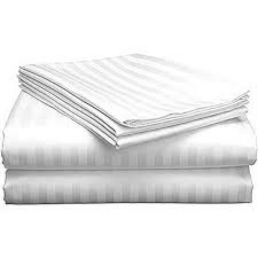 White Stripe - Bed Sheet