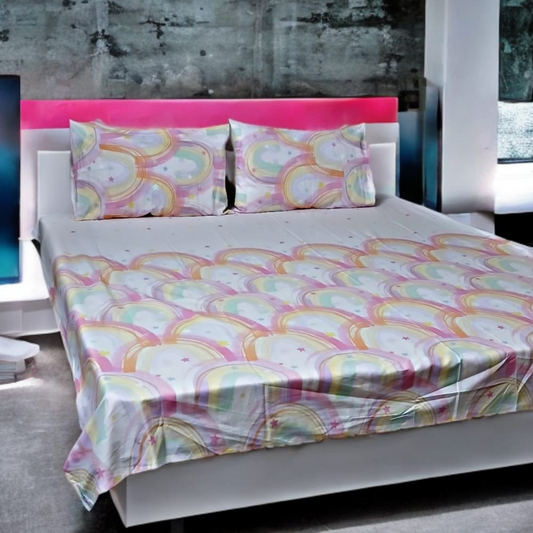 Pastel Paradise - Bed Sheet