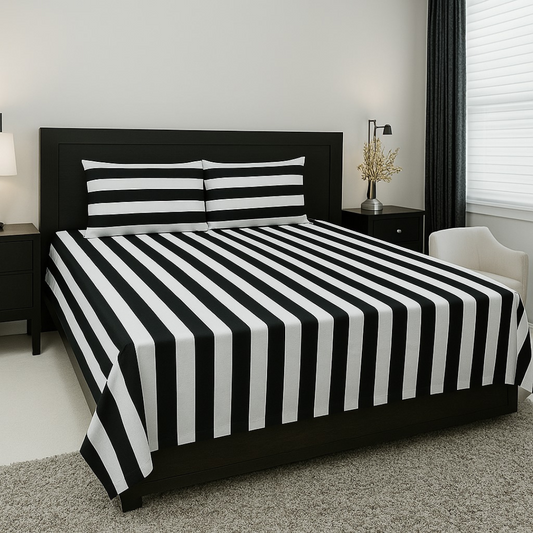 Zebra Stripe - Bed Sheet