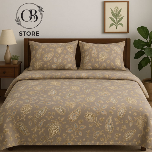 Leafy Embrace -  Bedsheet
