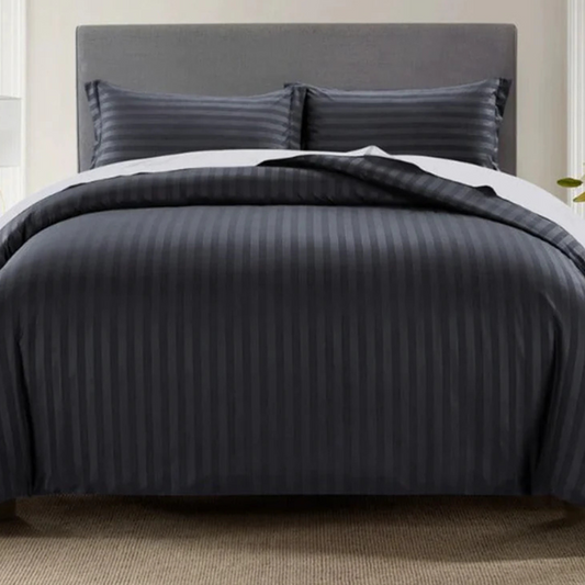 Black Stripe - Bed Sheet